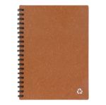 notebook gerecycled leer midi