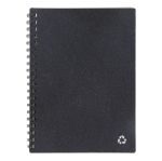 notebook gerecycled leer midi