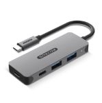 sitecom usb-c to 2x usb-a + 2x usb-c hub