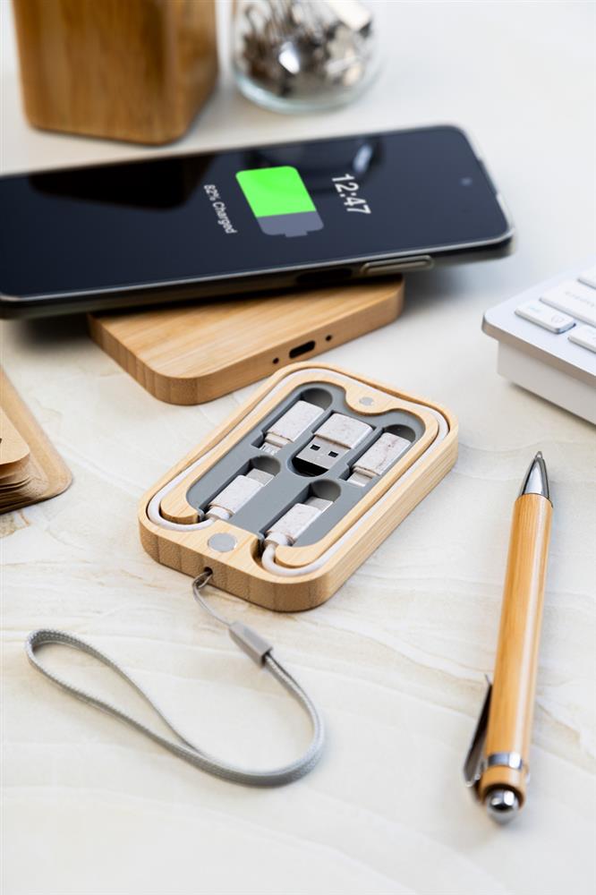 Bureau accessoires gemaakt van bamboe