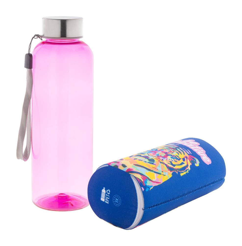 Bidons met custom made sleeve