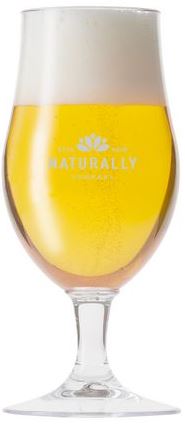 Gevuld bierglas