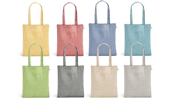 Kleurrijke draagtassen van BIO katoen