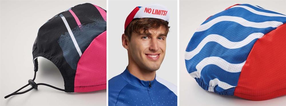 Fietspetjes met achterkant in detail