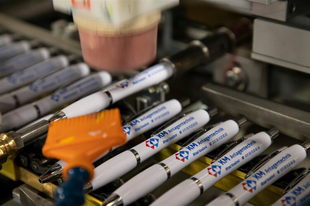 Tampondruk verloopt automatisch