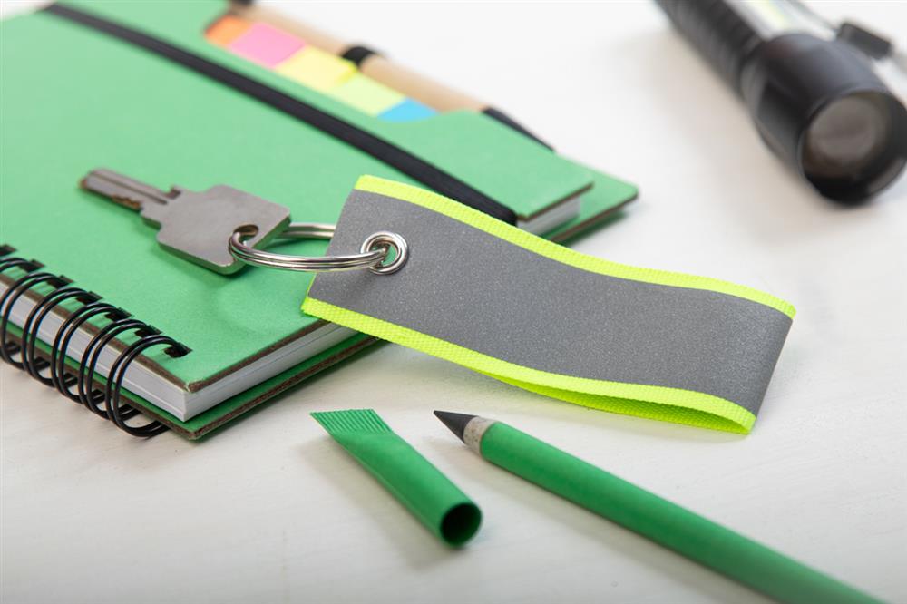 Fluo-neon sleutelhangers zijn een schitterend idee