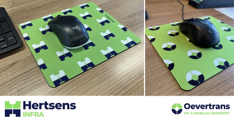 Online muismatten op maat bestellen, bij Harogifts