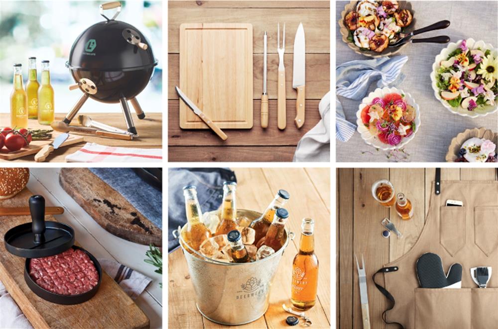 Bedrukte accessoires voor de barbecue online bestellen