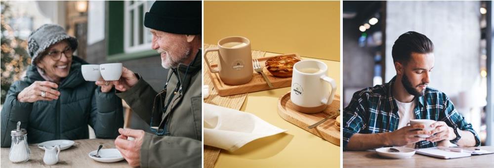 Online kopjes met schoteltjes op maat bestellen, bij Harogifts