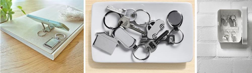 Online metalen sleutelhangers op maat bestellen, bij Harogifts