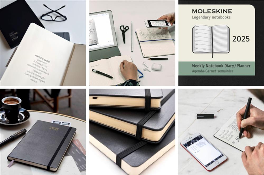 Bedrukte Moleskine® notitieboekjes online bestellen