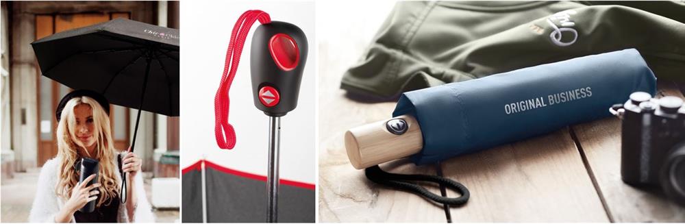 Online opvouwbare paraplu's op maat bestellen, bij Harogifts