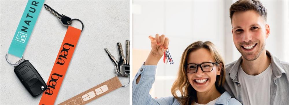 Online sleutelhangers op maat bestellen, bij Harogifts