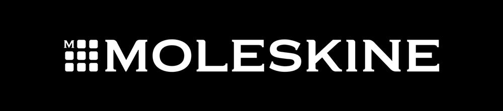 moleskine banner met logo