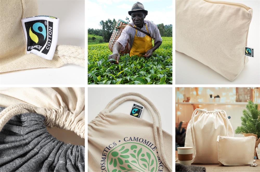 Online Fairtrade katoenen tassen op maat bestellen, bij Harogifts