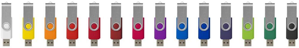 kleurrijke usb-sticks