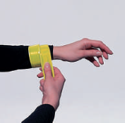 slap wraps, stap 3