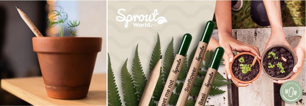 Online potloden van Sproutworld op maat bestellen, bij Harogifts