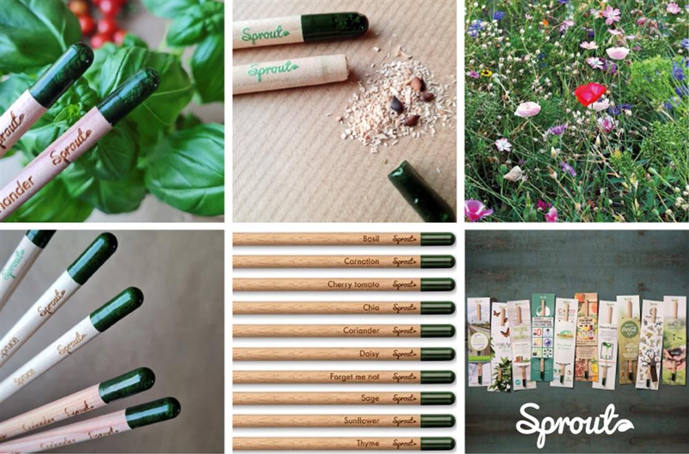 Online Sprout potloden op maat bestellen, bij Harogifts