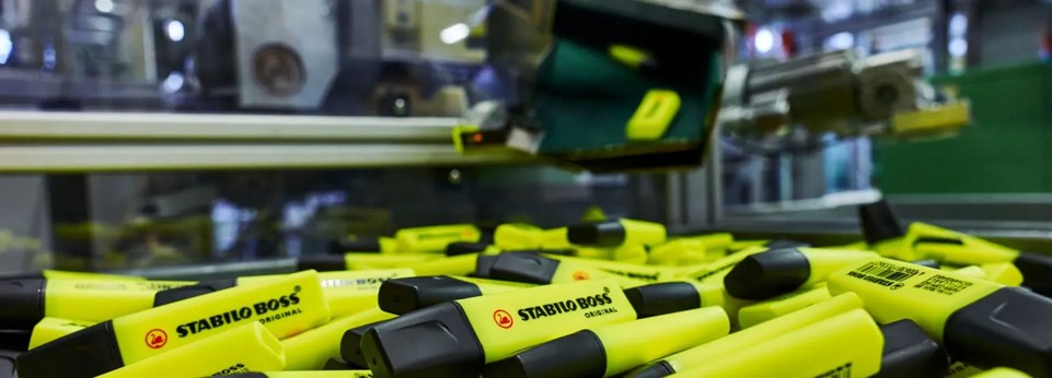 STABILO® stiften laten bedrukken, het proces