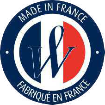 Logotype met Franse vlag van waterman merk