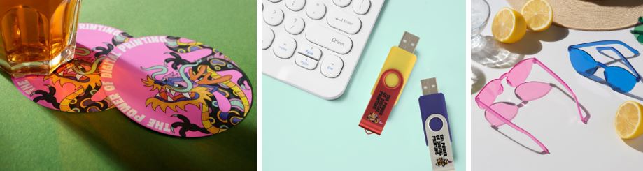 Online eigen giveaways op maat bestellen, bij Harogifts