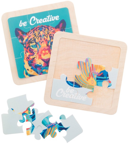 Puzzels in duurzaam materiaal