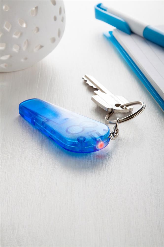 Sleutelhangers met lampje zijn populair