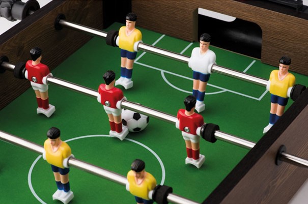 tafelvoetbal sfeer