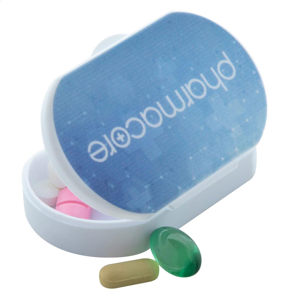 Pillendoosjes met bedrukking zijn populair